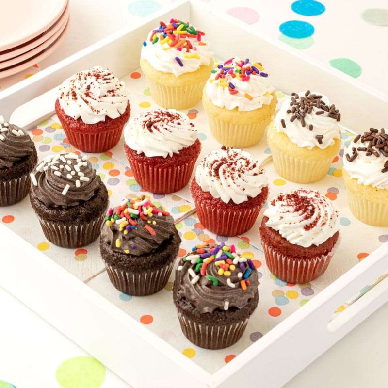 Assorted Gluten Free Mini Cupcakes