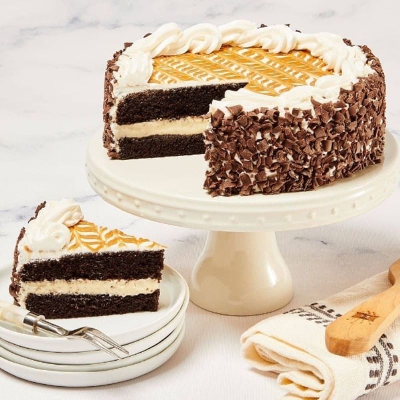 Crunchy Butterscotch Cake: Butterscotch Cake