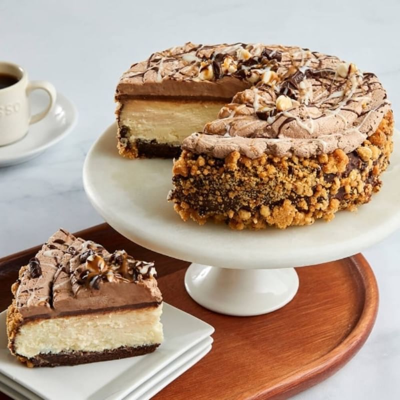 Italian Choco Cheese Cake: Vesuvius Cake