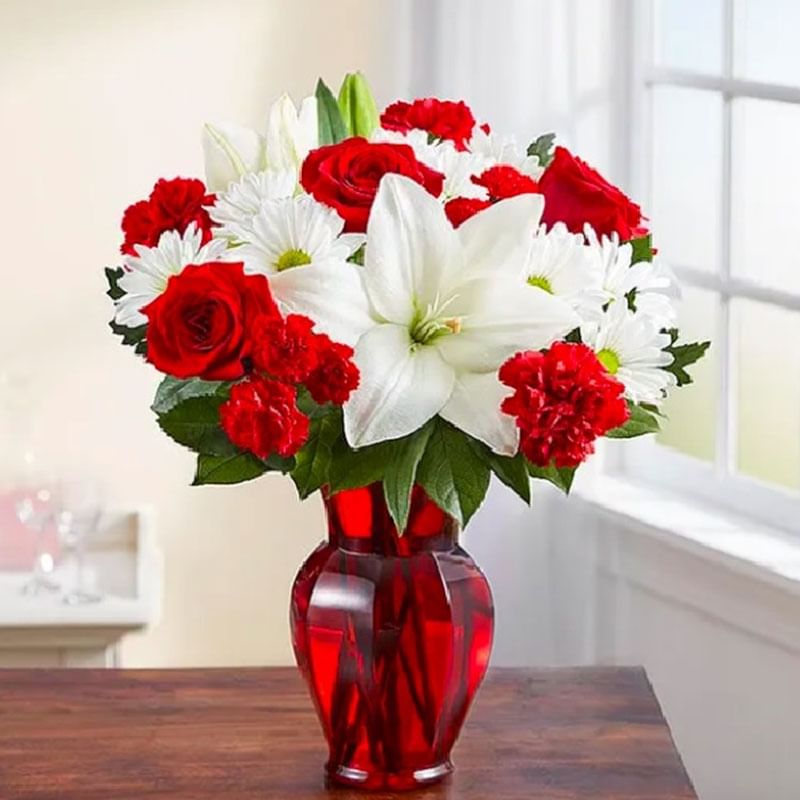 Lovely Red Rose Bouquet