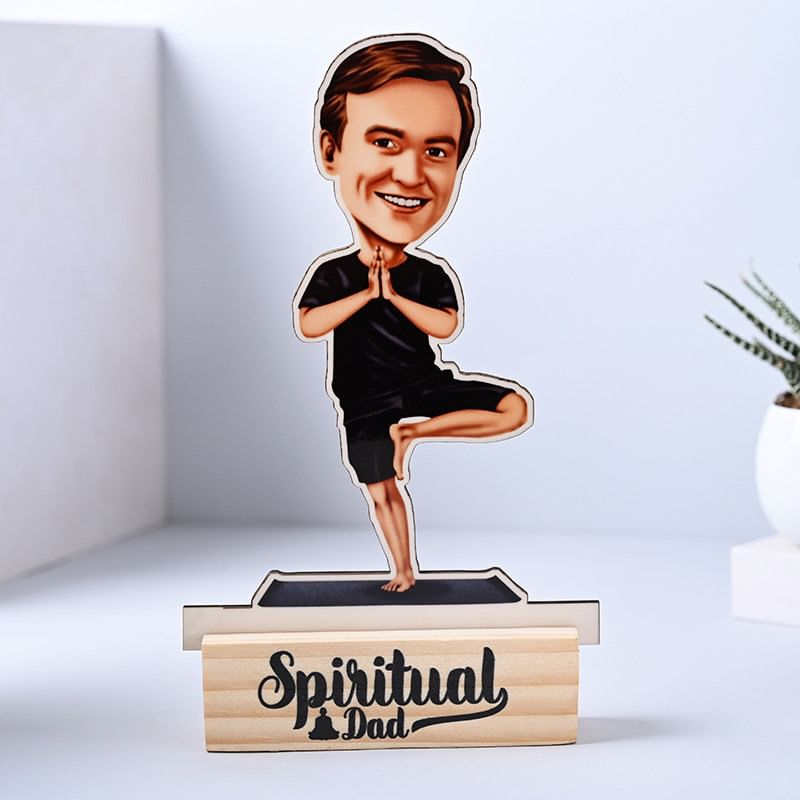 Personalised Spiritual Dad Carictaure-USA