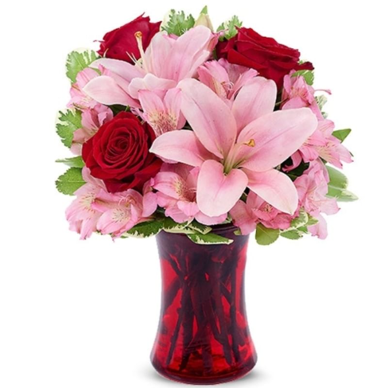 Red N Pink Blooms