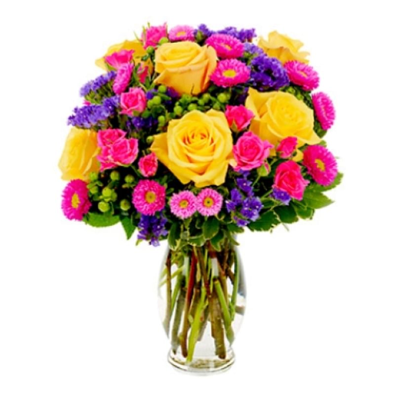 Roses Aster N Statice
