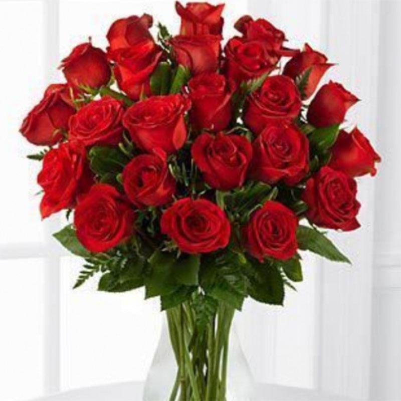 Twenty Four Red Roses